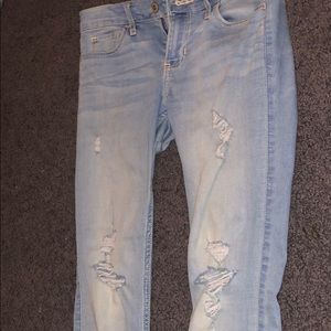 Hollister light blue jeans